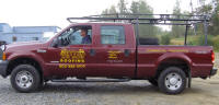Vehicle Lettering : Britton Roofing