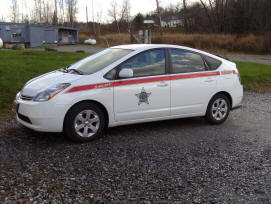 Lamoille County Sheriff Dept. Prius