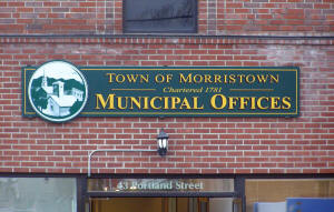 Town of Morristown, VT - Municipal Offices Sign