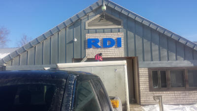RDI Exterior Sign, Newport, VT