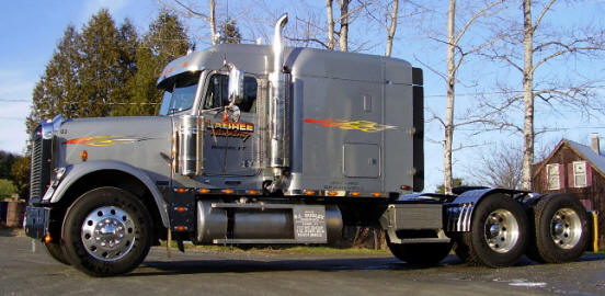 Vehicle Lettering : LaBree Trucking