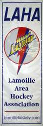 Lamoille Area Hockey Association Banner