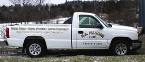 Vehicle Lettering : H.A. Manosh Corp.
