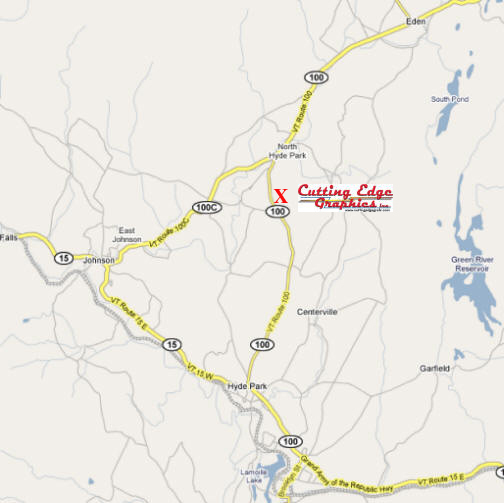 Map to Cutting Edge Graphics